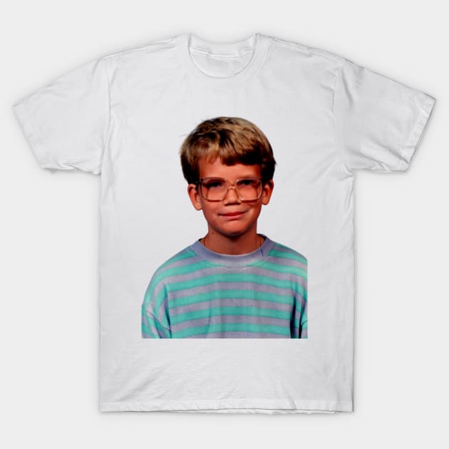 Hank Green Throwback T-Shirt by GrellenDraws